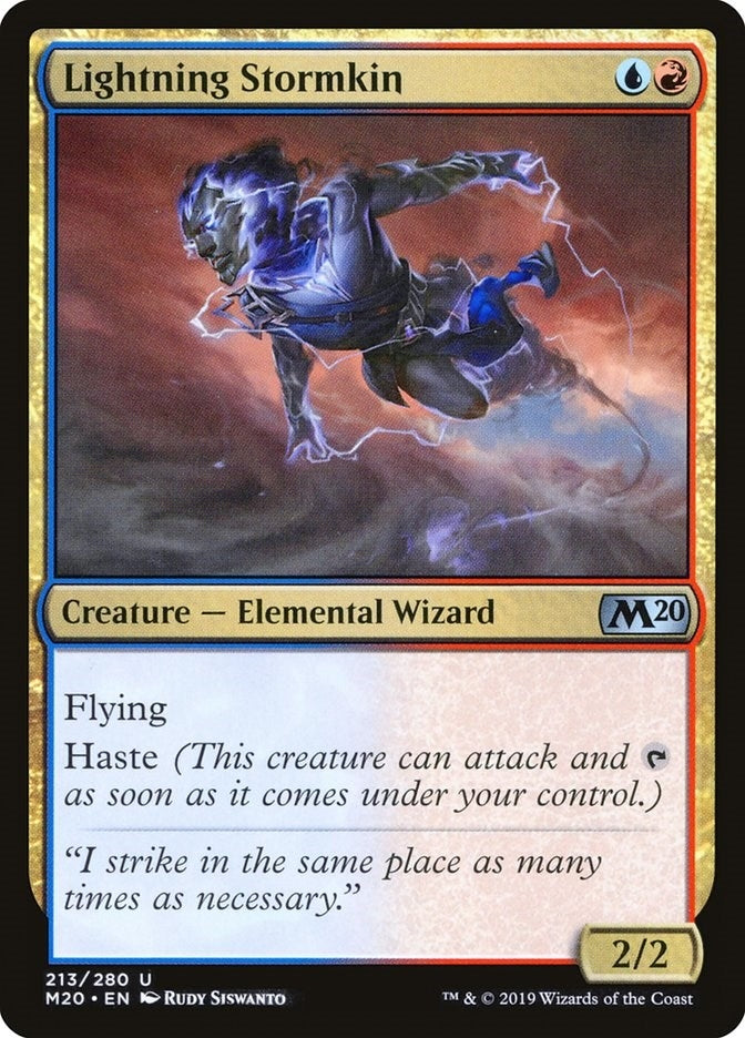 Image for Lightning Stormkin (213) - Magic: The Gathering