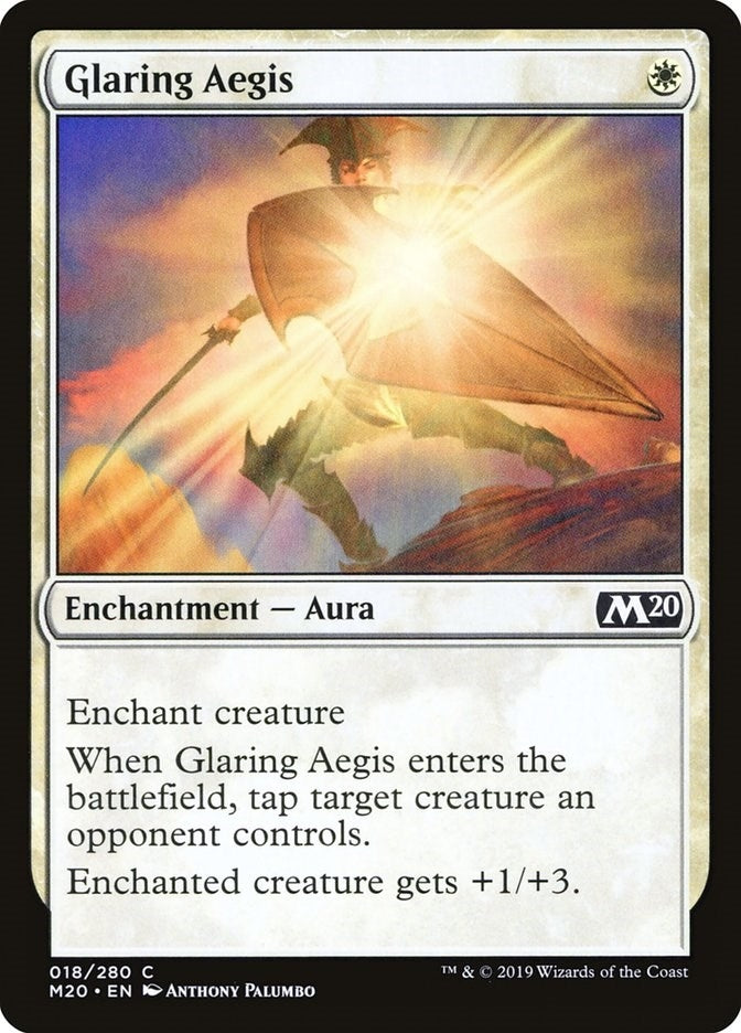 Image for Glaring Aegis (18) - Magic: The Gathering