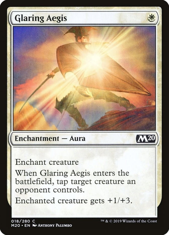 Image for Glaring Aegis (18) - Magic: The Gathering