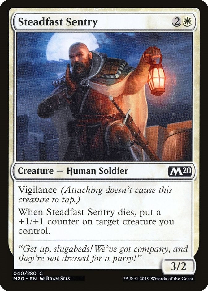 Image for Steadfast Sentry (40) - Magic: The Gathering