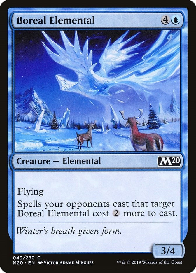 Image for Boreal Elemental (49) - Magic: The Gathering