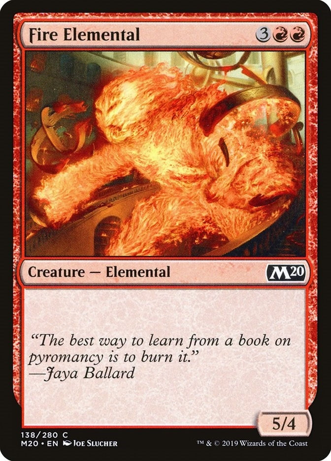Image for Fire Elemental (138) - Magic: The Gathering