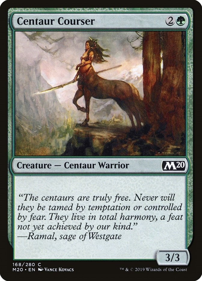 Image for Centaur Courser (168) - Magic: The Gathering