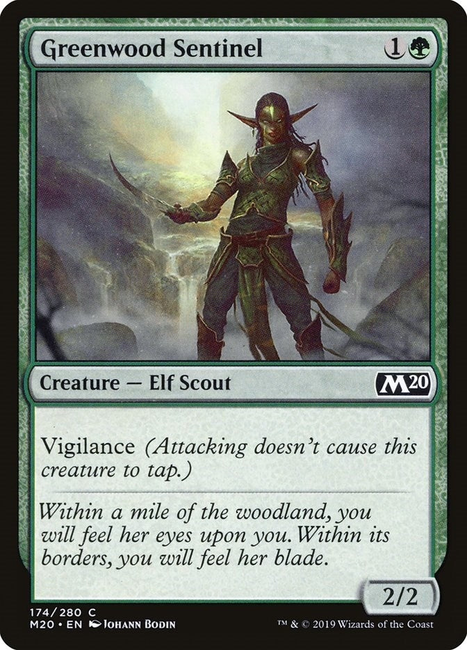 Image for Greenwood Sentinel (174) - Magic: The Gathering