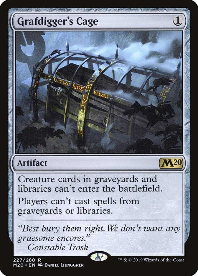 Image for Grafdigger's Cage (227) - Magic: The Gathering