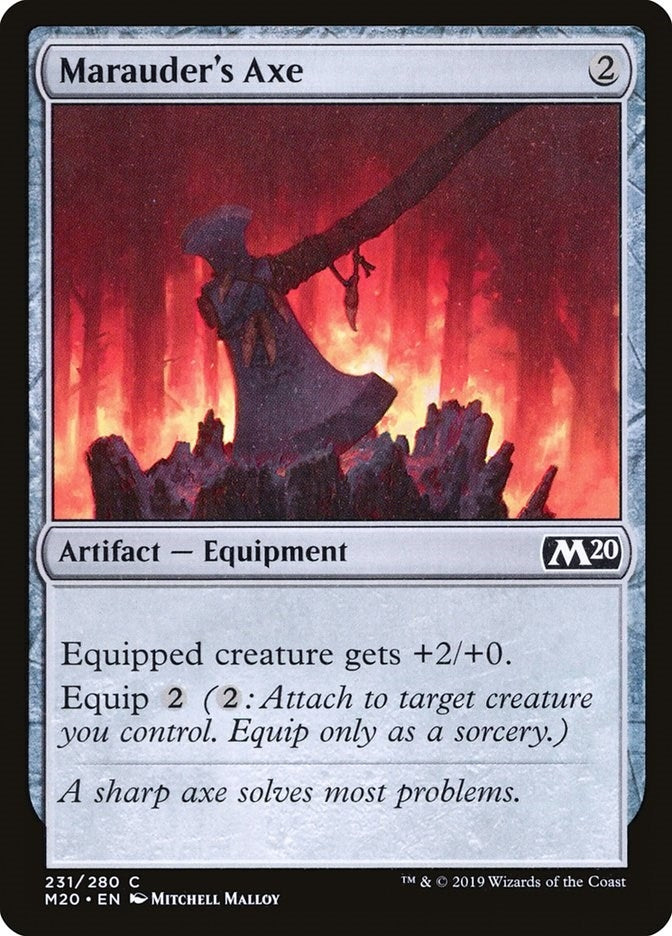 Image for Marauder's Axe (231) - Magic: The Gathering
