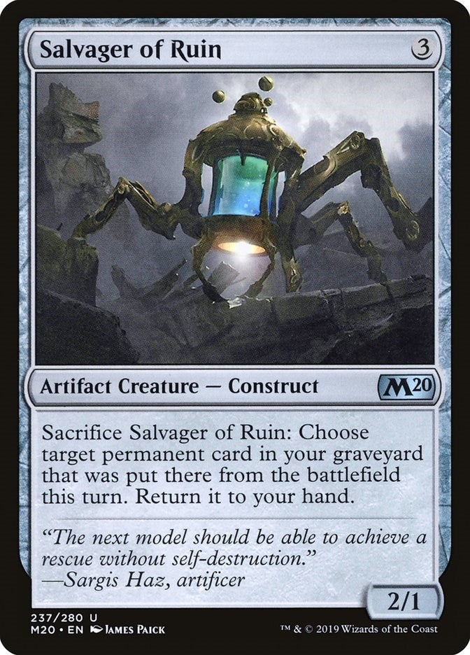 Image for Salvager of Ruin (237) - Magic: The Gathering