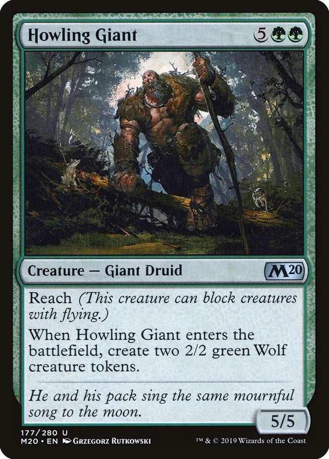 Image for Howling Giant (177) - Magic: The Gathering