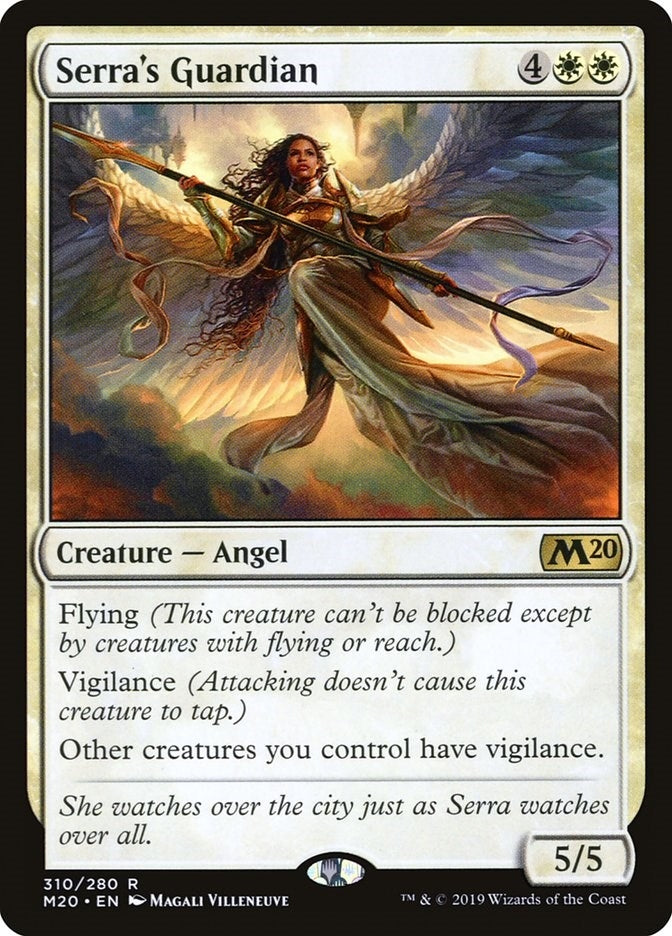 Image for Serra's Guardian (310) - Magic: The Gathering
