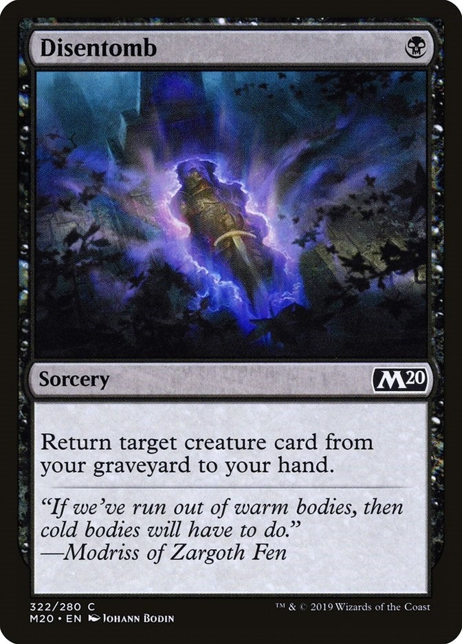 Image for Disentomb (322) - Magic: The Gathering