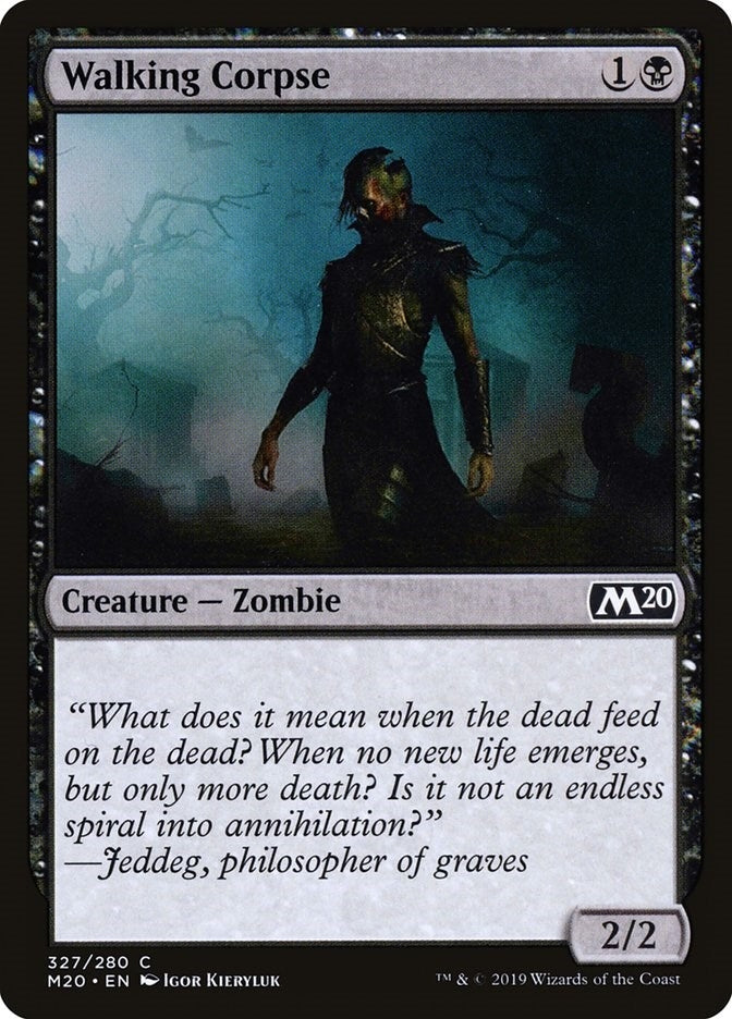 Image for Walking Corpse (327) - Magic: The Gathering