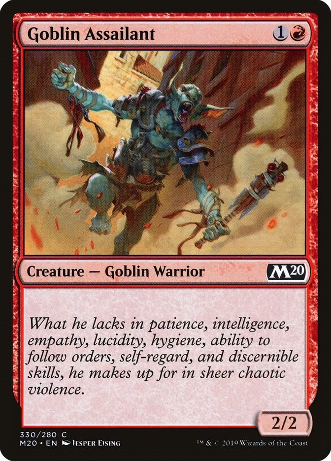 Image for Goblin Assailant (330) - Magic: The Gathering