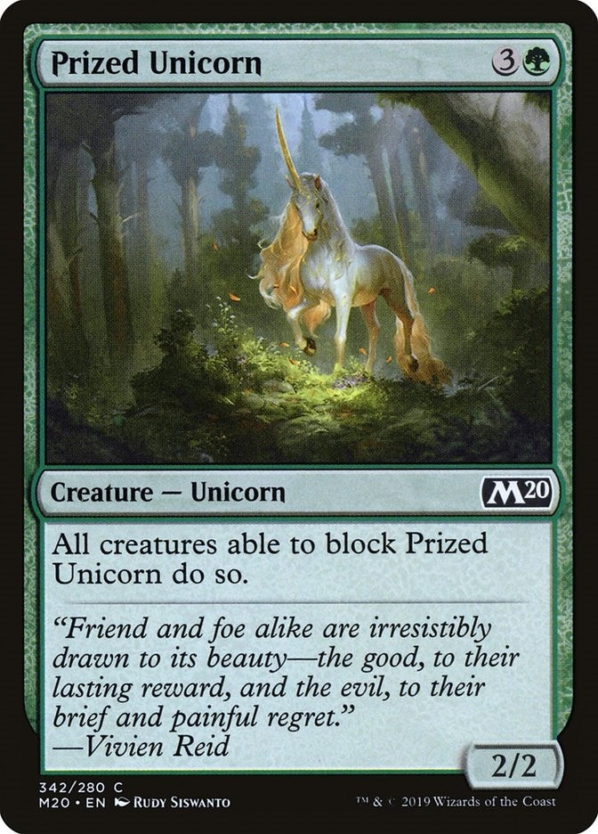 Image for Prized Unicorn (342) - Magic: The Gathering