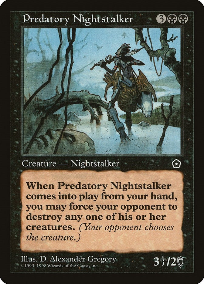 Image for Predatory Nightstalker - Magic: The Gathering