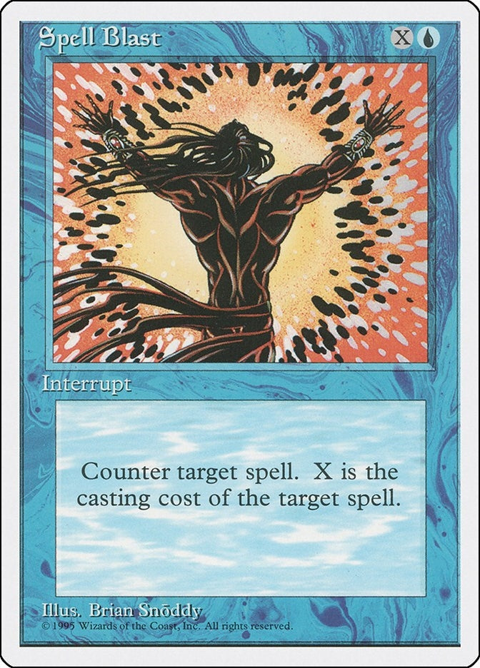 Image for Spell Blast - Magic: The Gathering