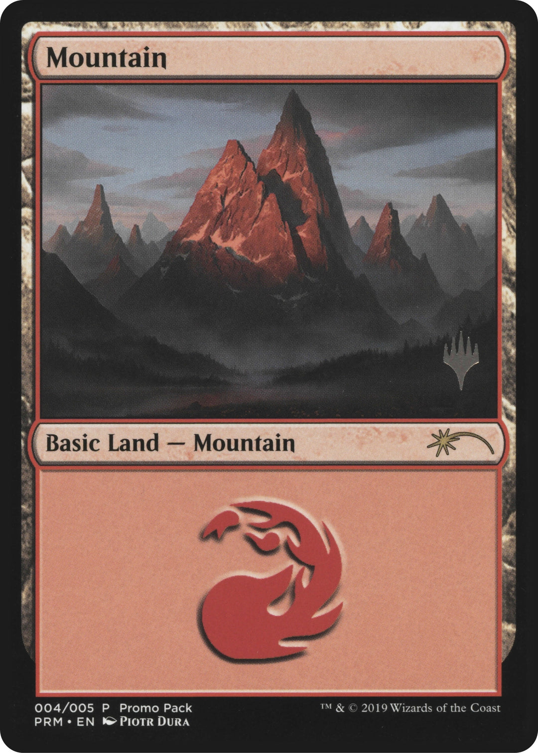 Image for Mountain (4) - Magic: The Gathering