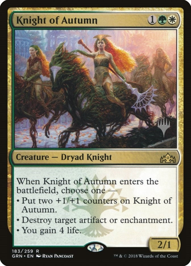 Image for Knight of Autumn (183) - Magic: The Gathering