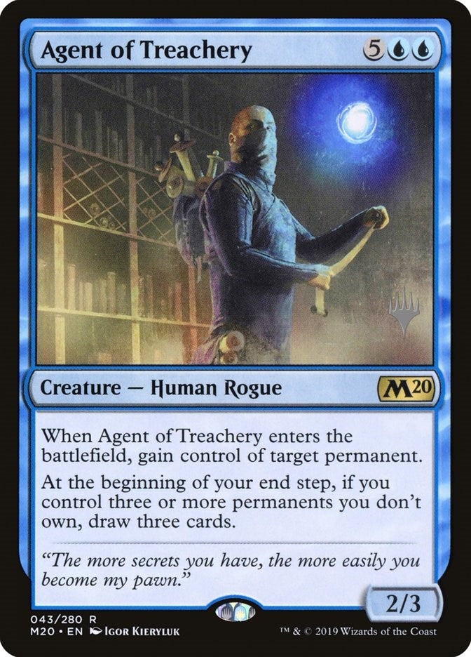 Image for Agent of Treachery (43) (PPM20) - Magic: The Gathering