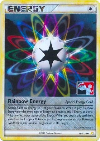 Image for Rainbow Energy - 104/123 (League Promo) (104/123) (PR) - Pokemon