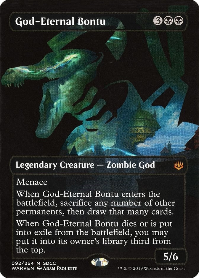 Image for God-Eternal Bontu (SDCC 2019 Exclusive) (92) - Magic: The Gathering
