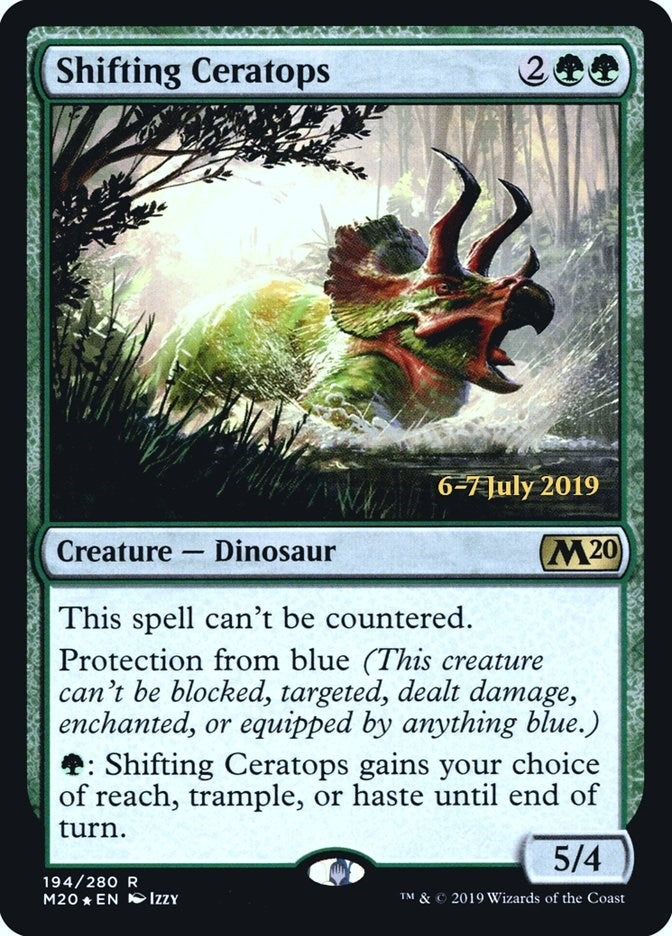 Image for Shifting Ceratops (194) - Magic: The Gathering