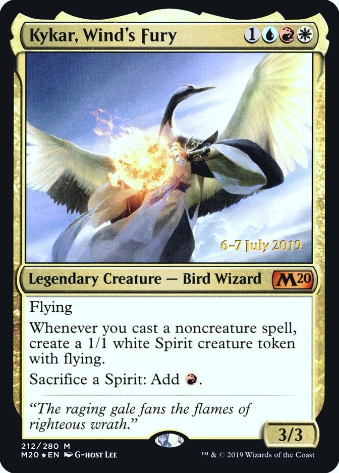 Image for Kykar, Wind's Fury (212) - Magic: The Gathering