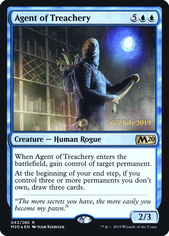 Image for Agent of Treachery (43) (PRE) - Magic: The Gathering