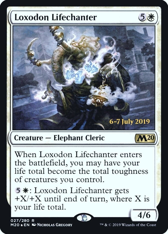 Image for Loxodon Lifechanter (27) - Magic: The Gathering