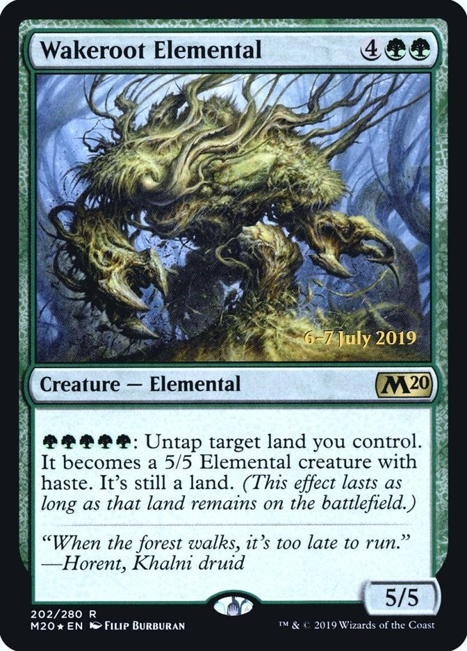 Image for Wakeroot Elemental (202) - Magic: The Gathering