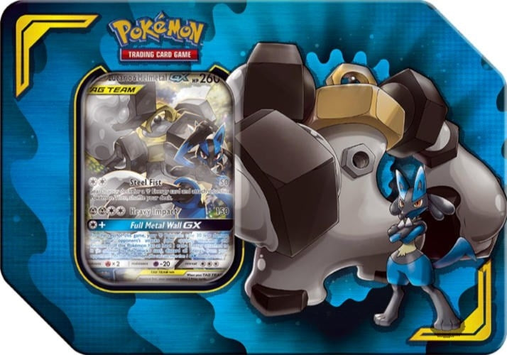 Image for Power Partnership Tin [Lucario & Melmetal GX] - Pokemon