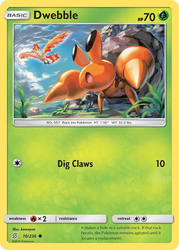 Image for Dwebble (10/236) (SM11) - Pokemon