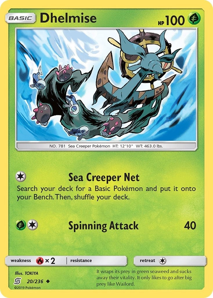 Image for Dhelmise (20/236) (SM11) - Pokemon