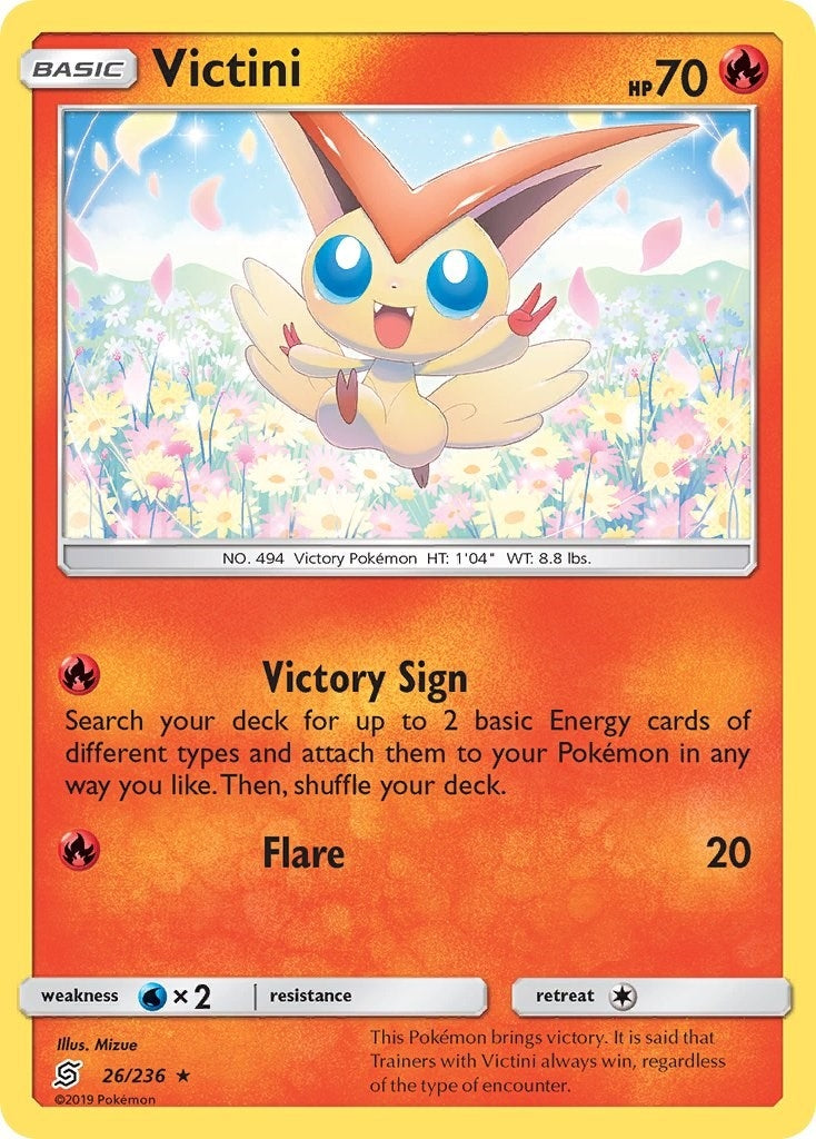 Image for Victini (26/236) (SM11) - Pokemon