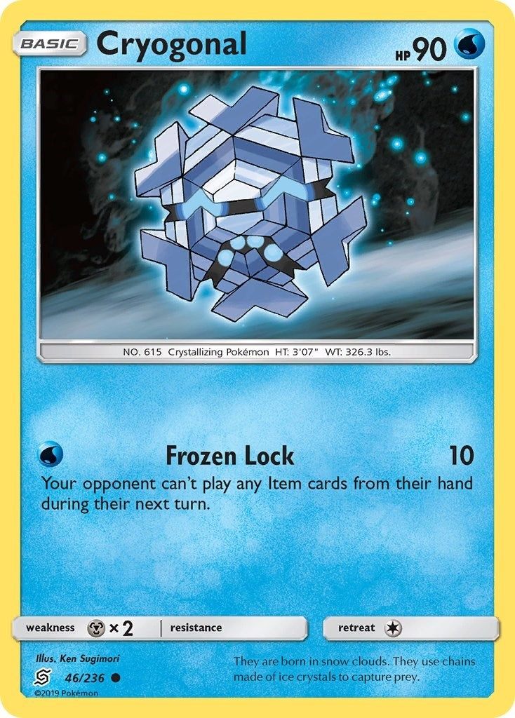 Image for Cryogonal (46/236) (SM11) - Pokemon