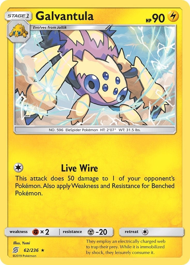 Image for Galvantula (62/236) (SM11) - Pokemon