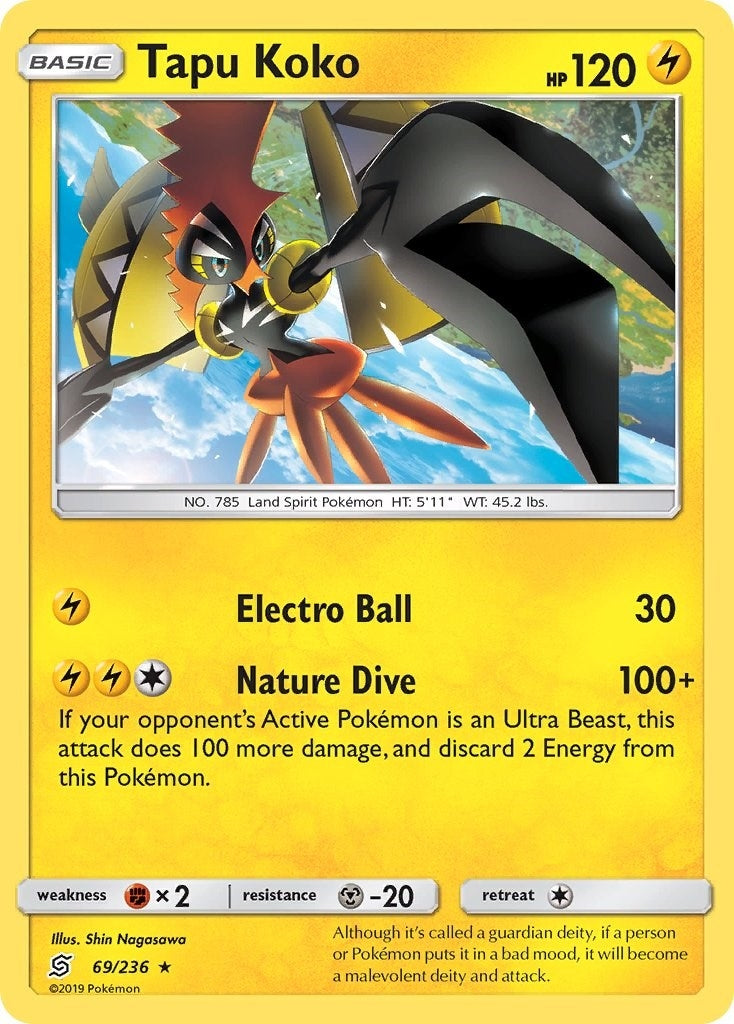 Image for Tapu Koko (69/236) (SM11) - Pokemon