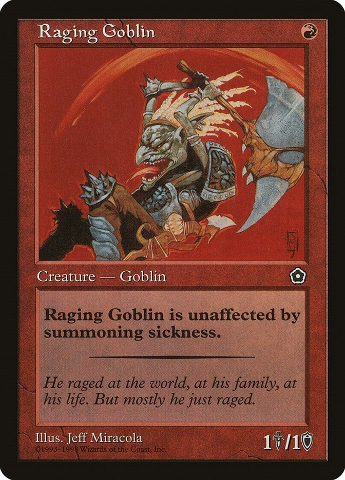 Image for Raging Goblin - Magic: The Gathering