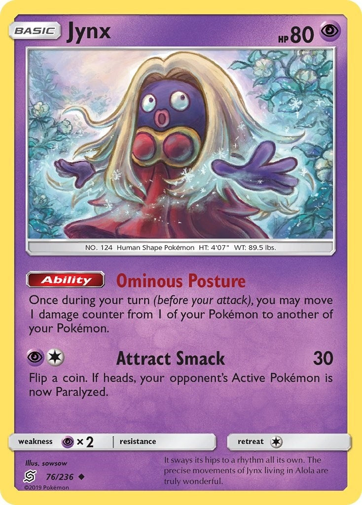Image for Jynx (76/236) (SM11) - Pokemon