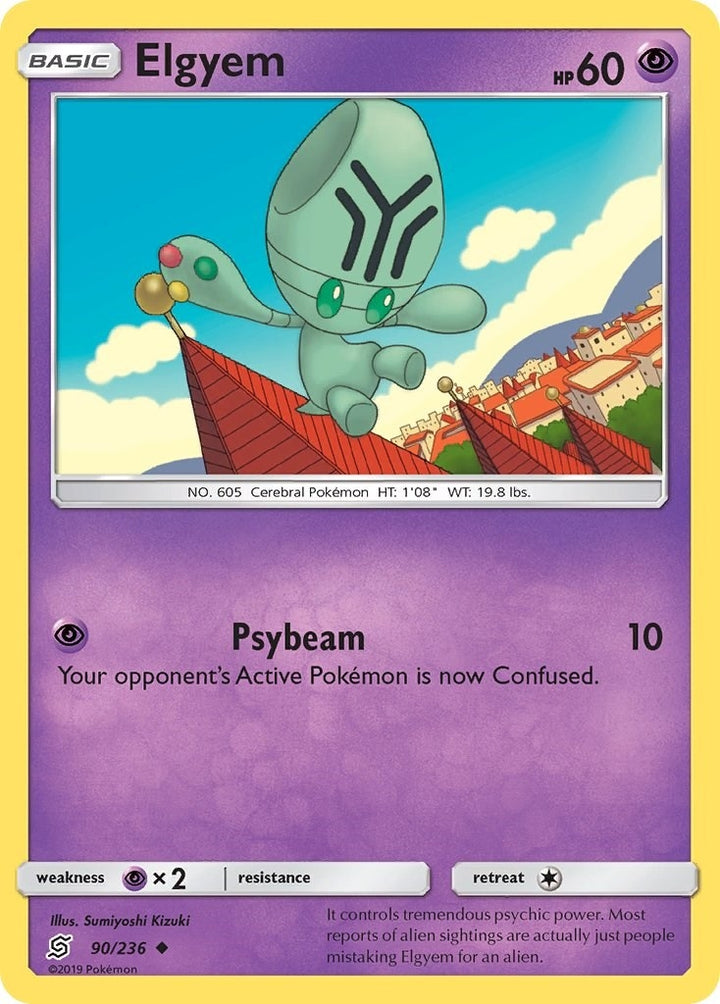 Image for Elgyem (90/236) (SM11) - Pokemon