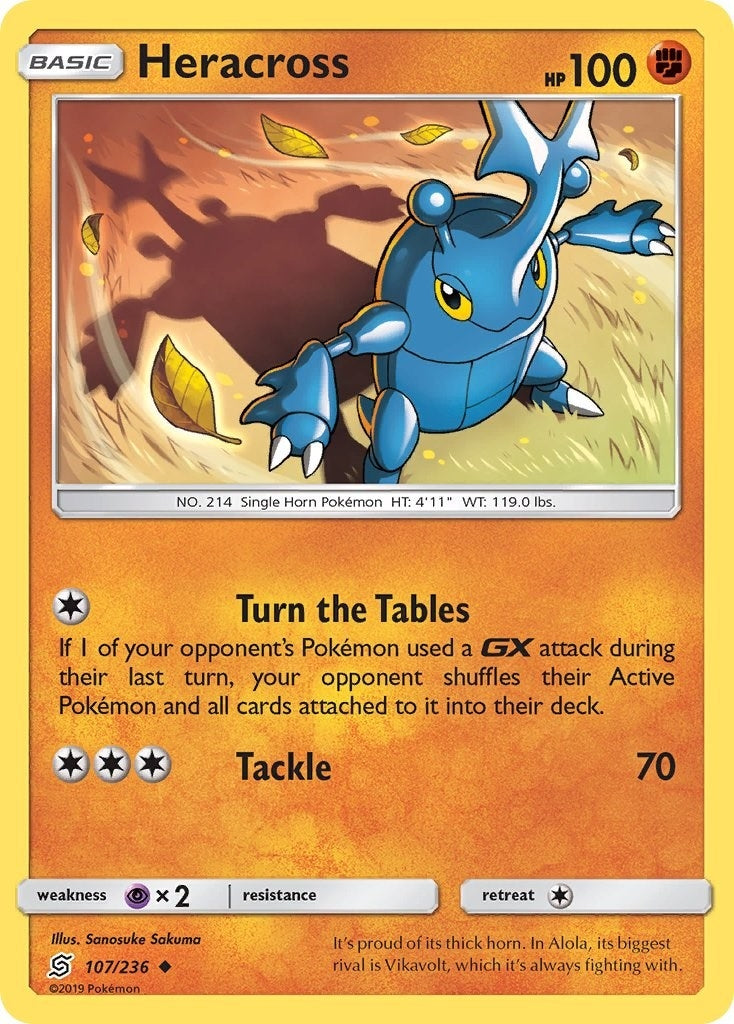 Image for Heracross (107/236) (SM11) - Pokemon