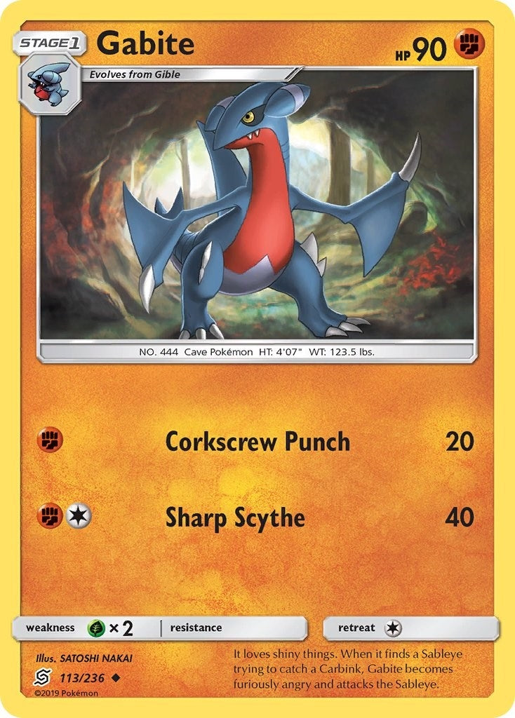 Image for Gabite (113/236) (SM11) - Pokemon