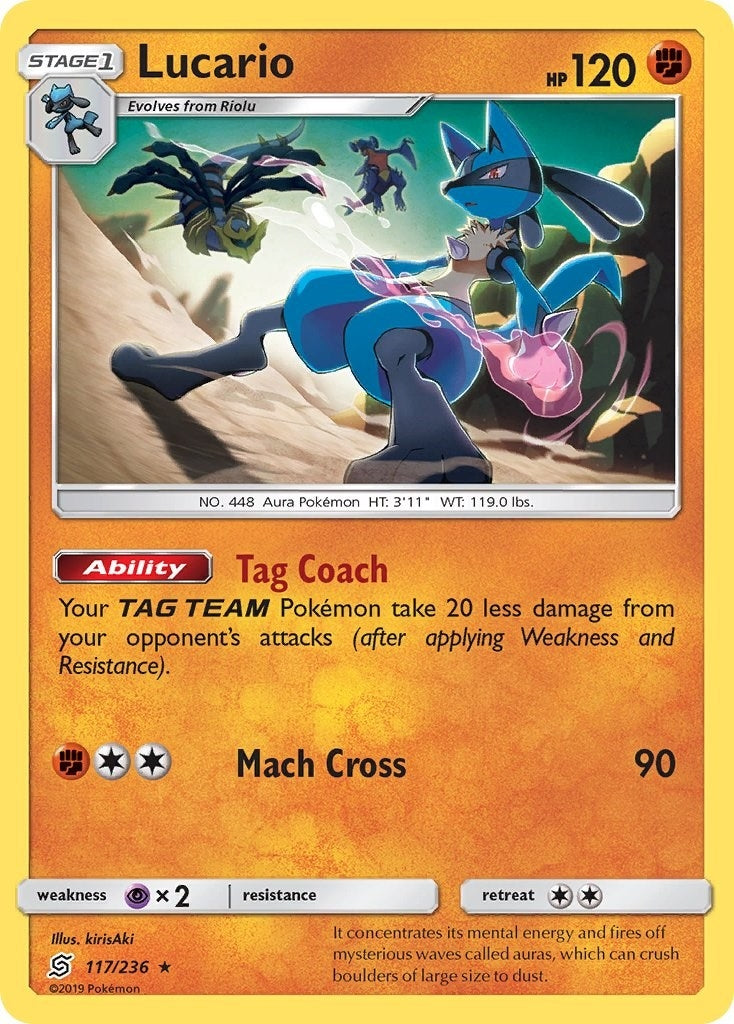 Image for Lucario (117/236) (SM11) - Pokemon