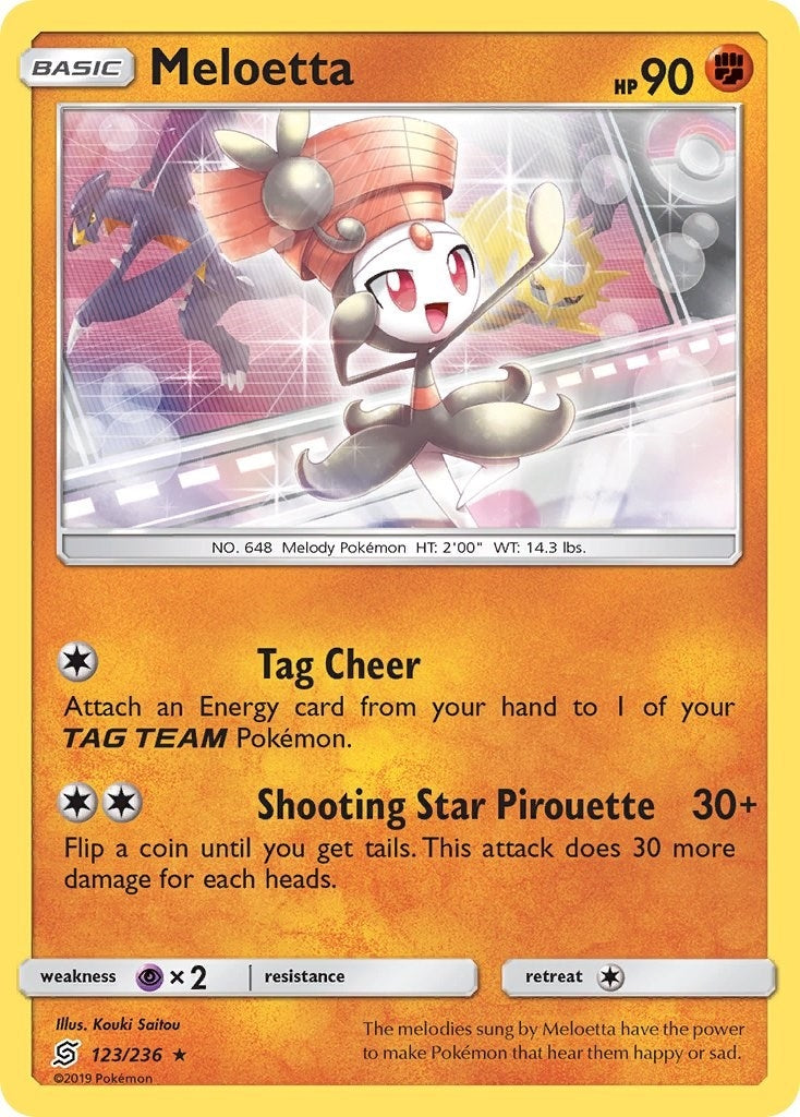 Image for Meloetta (123/236) (SM11) - Pokemon