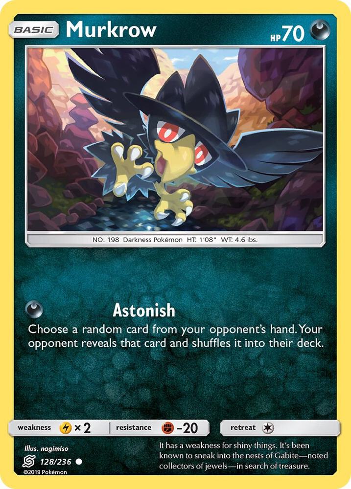 Image for Murkrow (128) (128/236) (SM11) - Pokemon