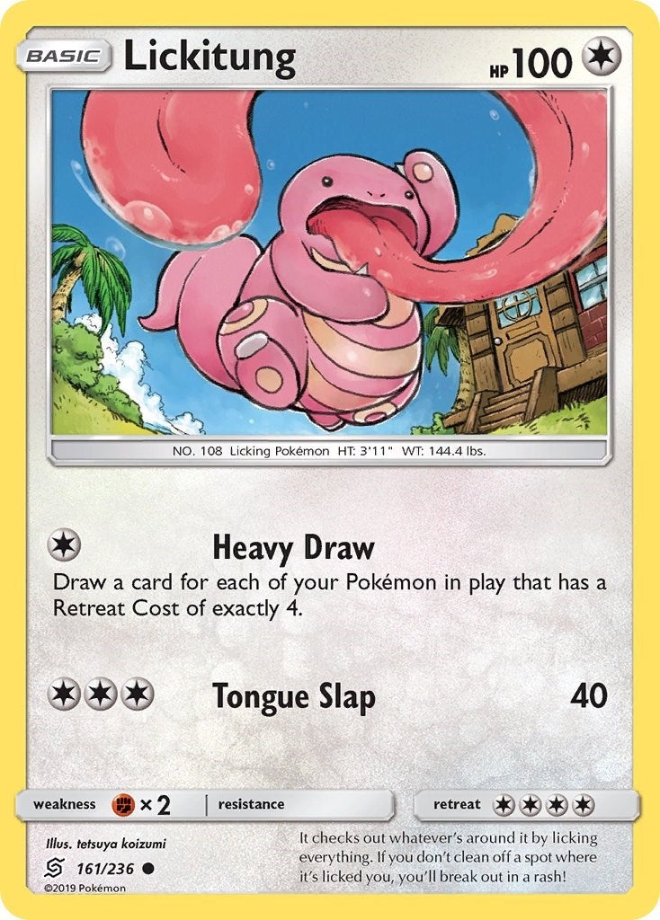 Image for Lickitung (161/236) (SM11) - Pokemon