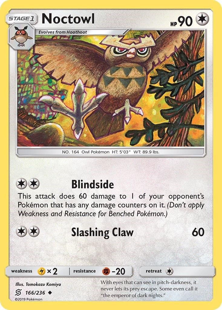 Image for Noctowl (166/236) (SM11) - Pokemon