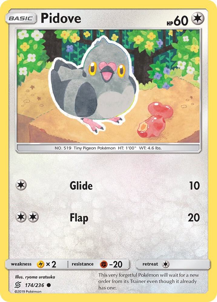 Image for Pidove (174/236) (SM11) - Pokemon
