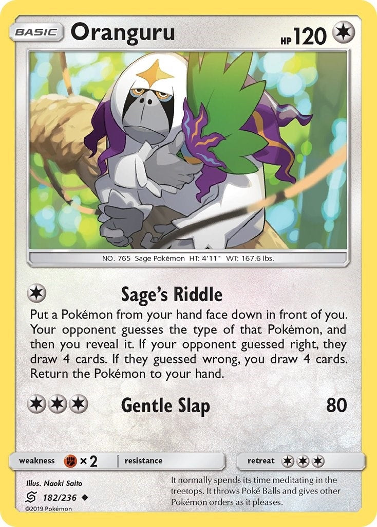 Image for Oranguru (182/236) (SM11) - Pokemon