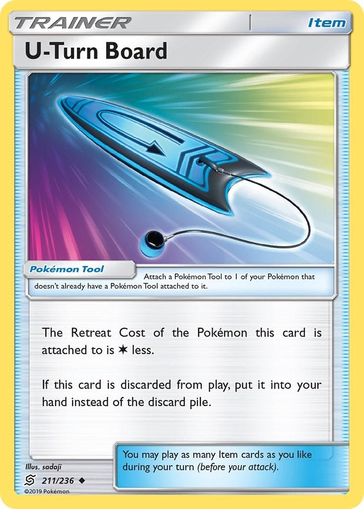 Image for U-Turn Board (211/236) (SM11) - Pokemon