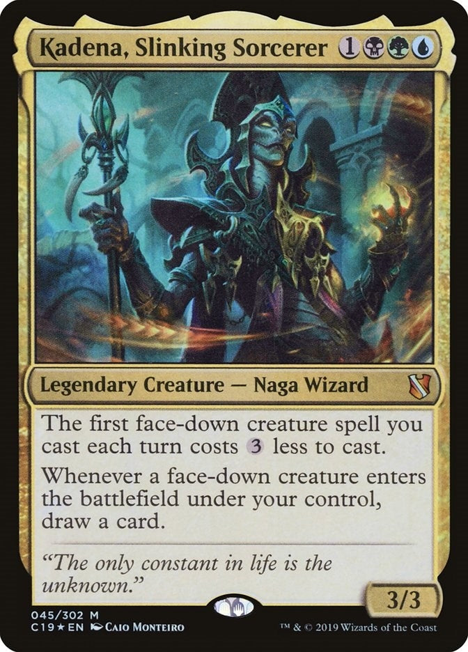 Image for Kadena, Slinking Sorcerer (45) (C19) - Magic: The Gathering